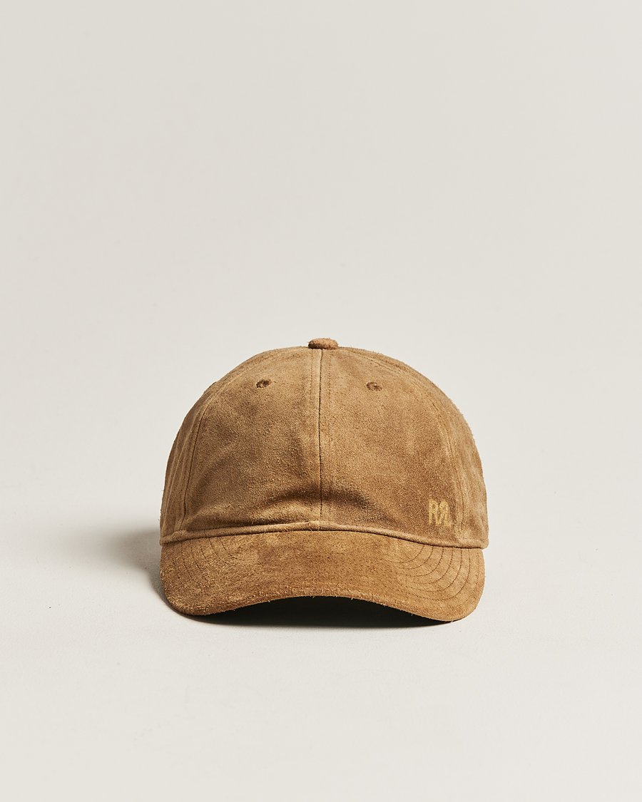Herren | RRL Rough Out Baseball Cap Brown | RRL | Rough Out Baseball Cap Brown
