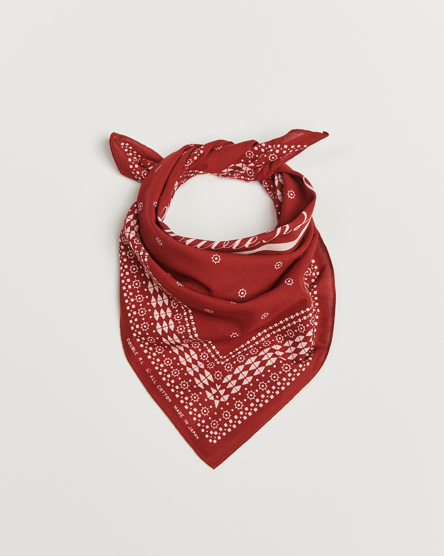 Herren | RRL Benson Printed Bandana Turkey Red | RRL | Benson Printed Bandana Turkey Red