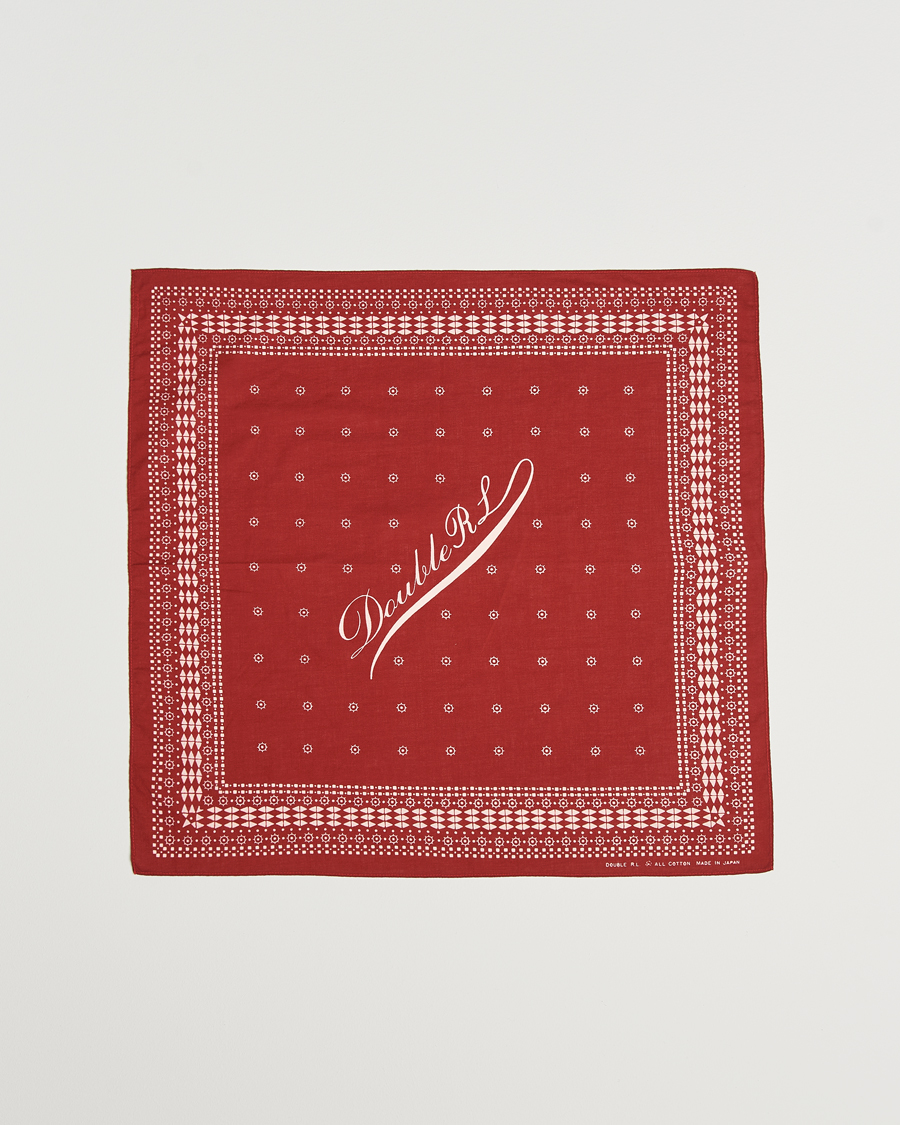 Herren | RRL Benson Printed Bandana Turkey Red | RRL | Benson Printed Bandana Turkey Red