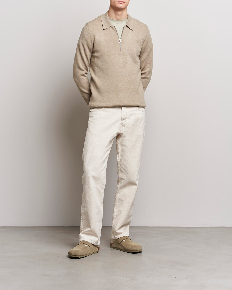 Herren | Pullover | Samsøe Samsøe | Guna Half Zip Pure Cashmere