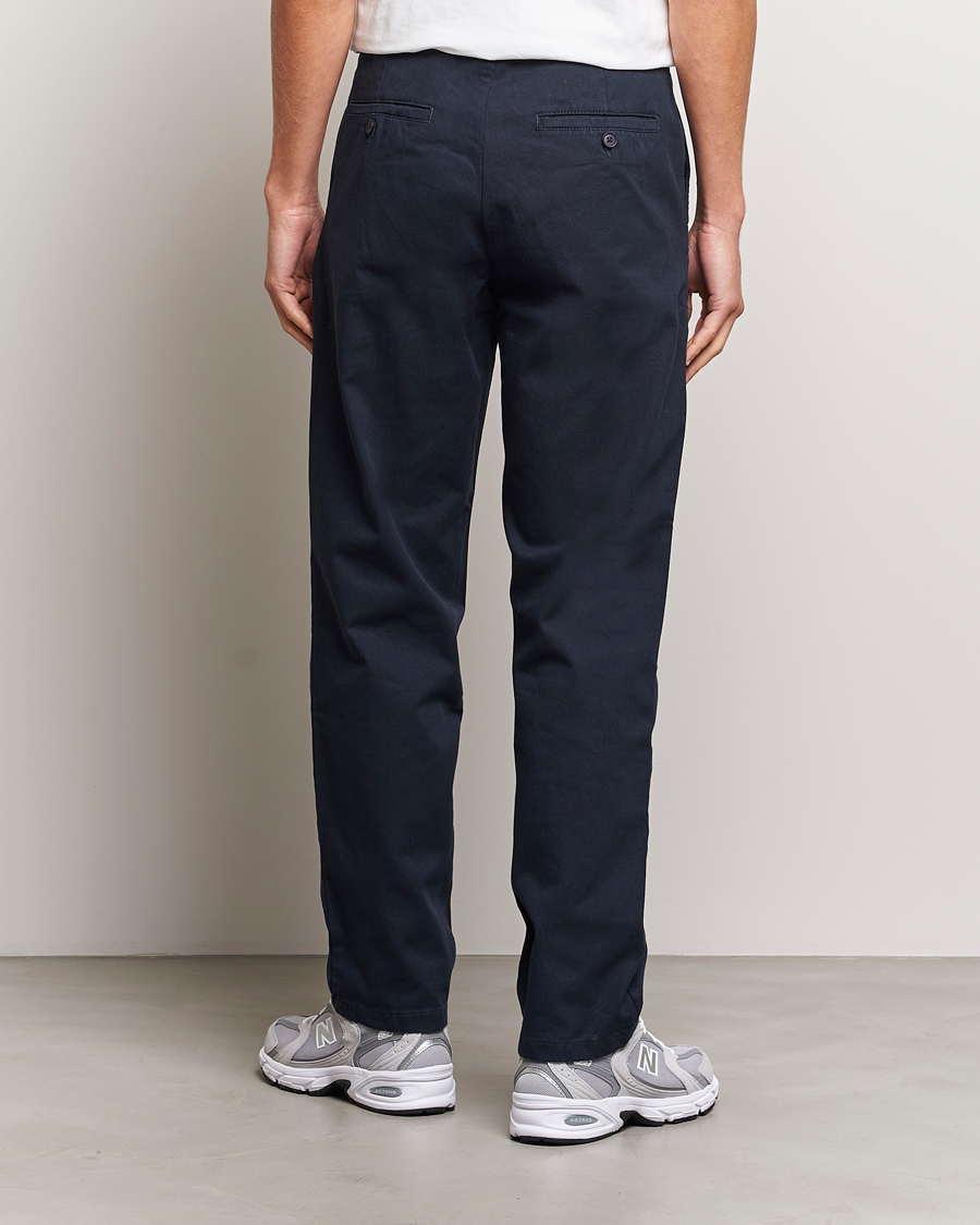 Herren | Hosen | Samsøe Samsøe | Johnny Cotton Trousers Salute Navy