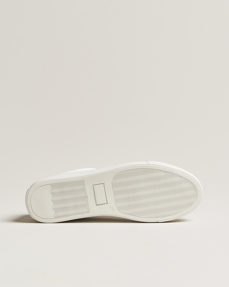 Herren | Sneaker | Samsøe Samsøe | Saharry Leather Sneakers White
