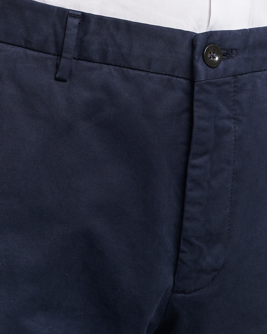 Herren | Hosen | Incotex | Straight Fit Cotton Chinos Navy