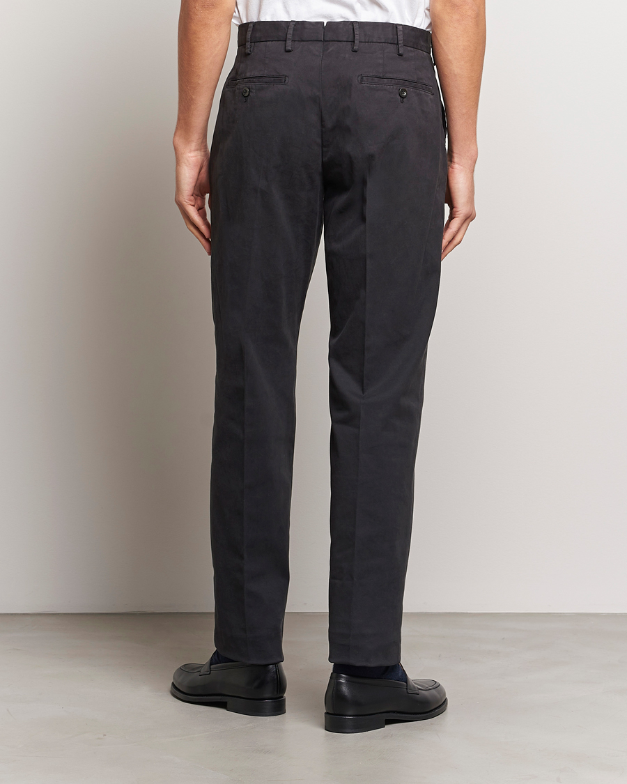 Herren | Hosen | Incotex | Straight Fit Cotton Chinos Black