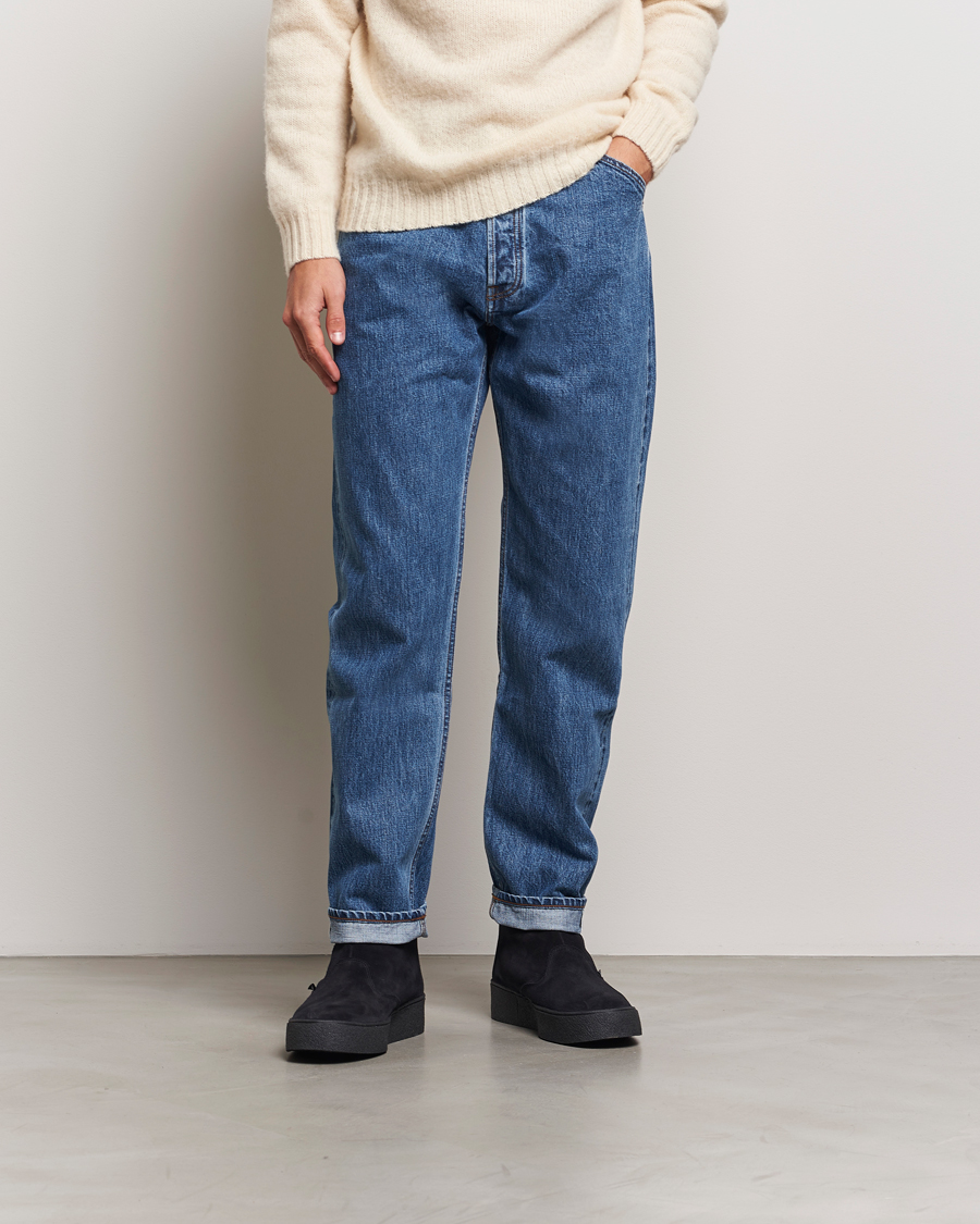 Herren | Boots | Sanders | Sherling Lined Suede Curling Boot Black