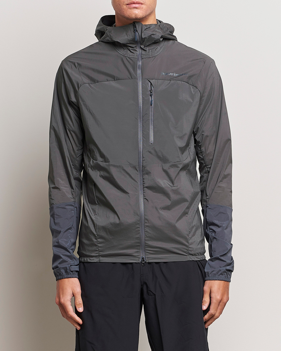 Herren | Jacken | Peak Performance | Vislight Wind Jacket Motion Grey/Omber Blue