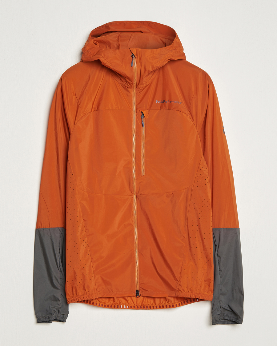 Herren | Jacken | Peak Performance | Vislight Wind Jacket Gold Flame/Motion Grey