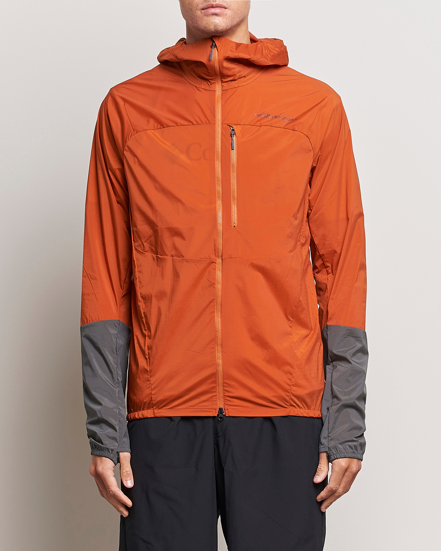 Herren | Jacken | Peak Performance | Vislight Wind Jacket Gold Flame/Motion Grey