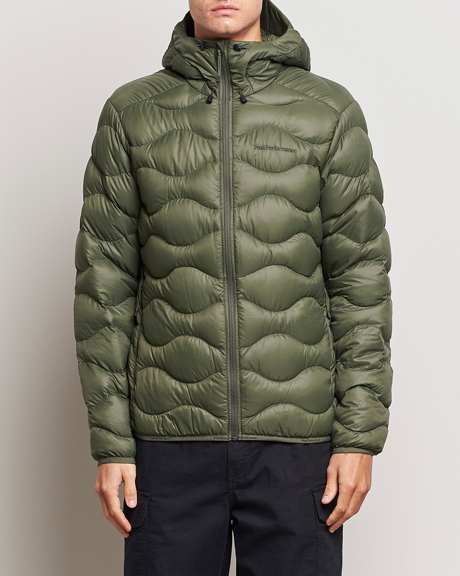 Herren | Jacken | Peak Performance | Helium Down Hooded Jacket Pine Needle