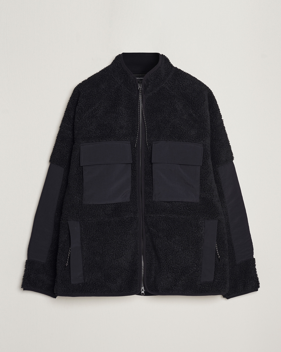 Herren | Pullover | Peak Performance | Heavy Pile Full Zip Black