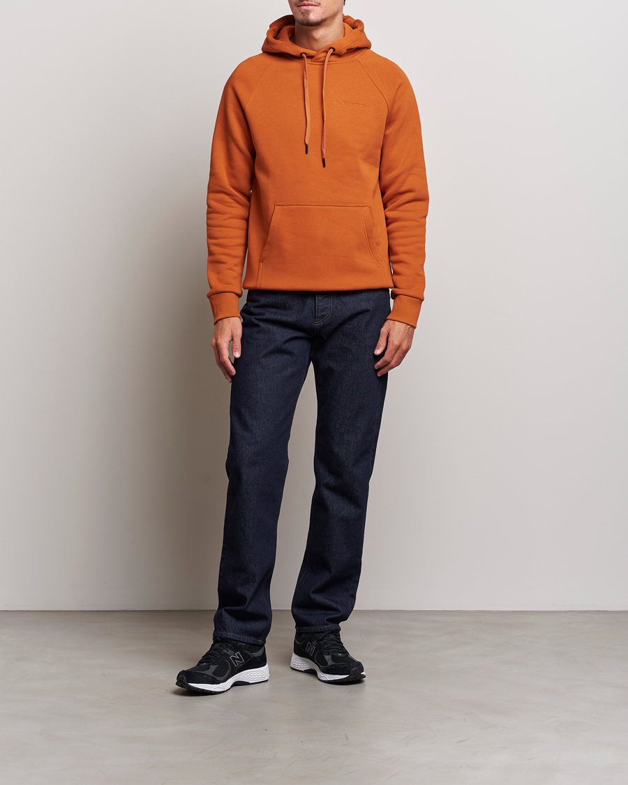 Herren | Pullover | Peak Performance | Original Logo Hoodie Gold Flame