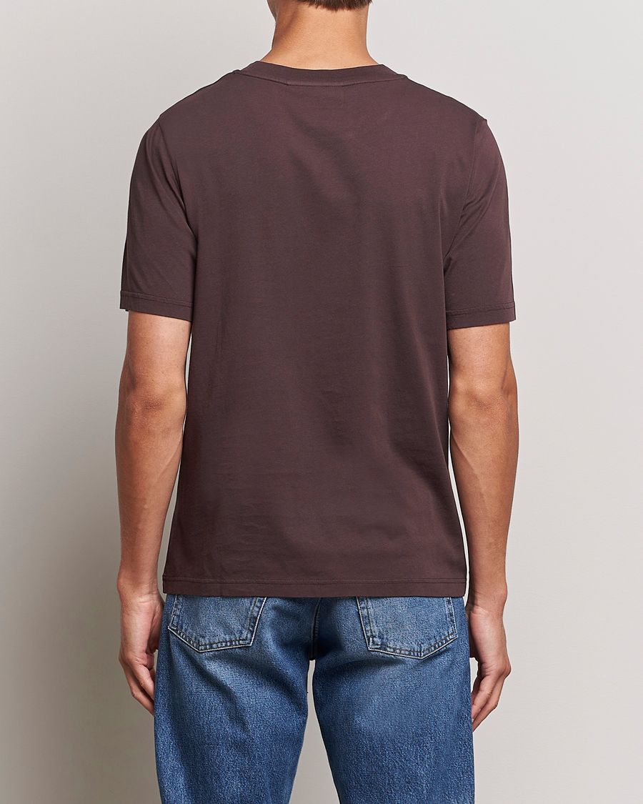 Herren | T-Shirts | Peak Performance | Original Logo Crew Neck T-Shirt Desert Plum