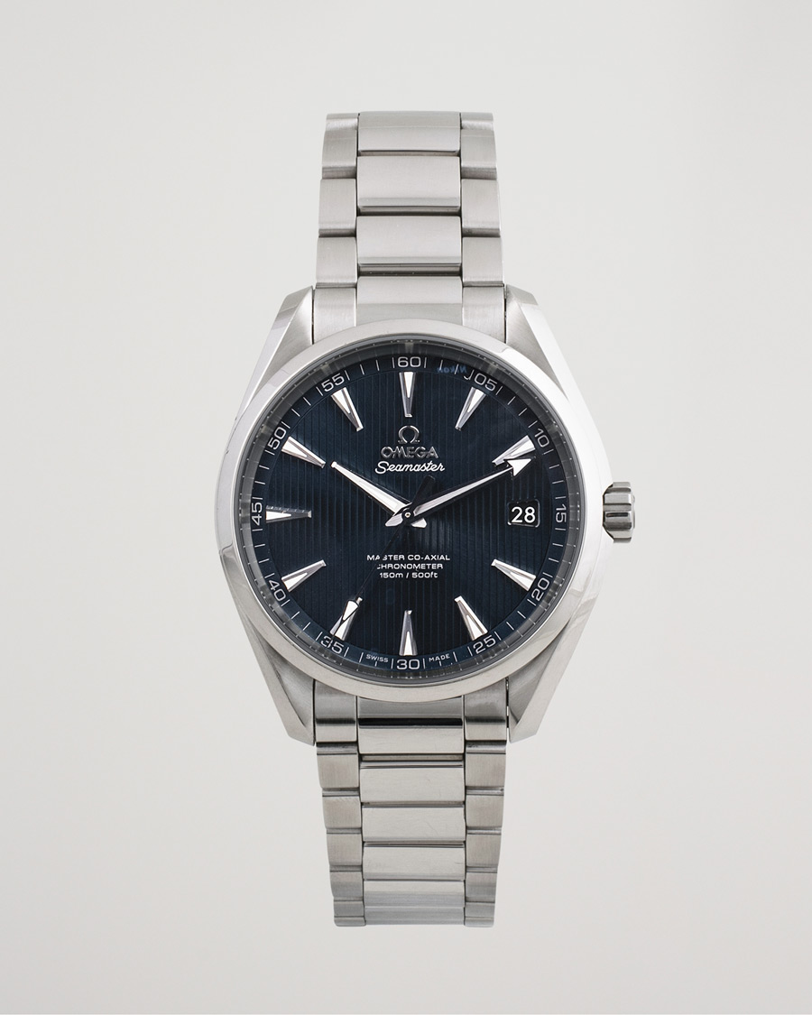 Herren | Omega Pre-Owned Seamaster Aqua Terra 231.10.42.21.03.003 Steel Blue | Omega Pre-Owned | Seamaster Aqua Terra 231.10.42.21.03.003 Steel Blue