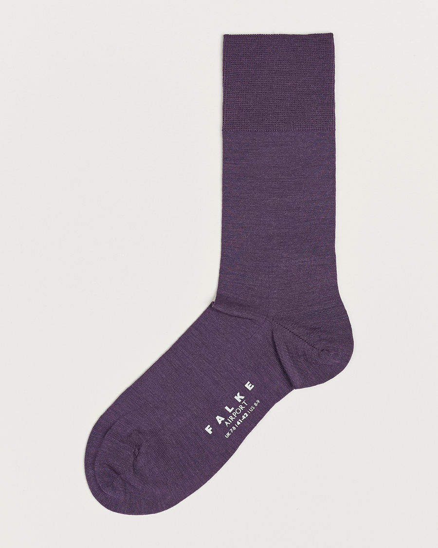 Herren | Unterwäsche | Falke | Airport Socks Amethyst