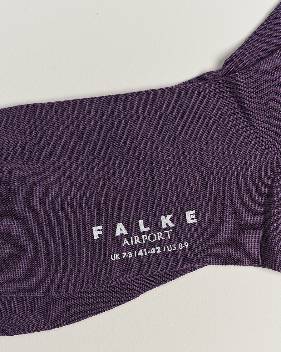 Herren | Unterwäsche | Falke | Airport Socks Amethyst