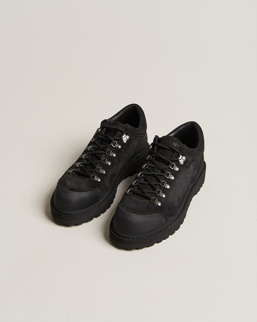 Herren | Handgefertigte Schuhe | Diemme | Cornaro Low Boot Black Suede