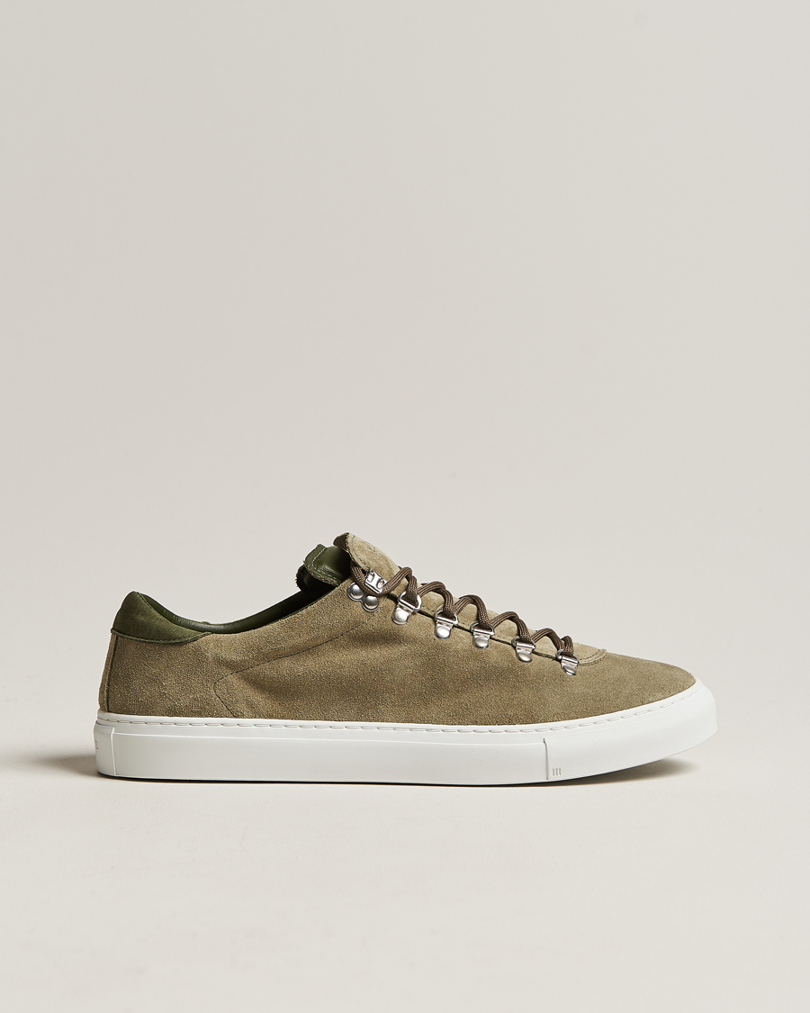 Herren | Diemme Marostica Low Sneaker Olive Suede | Diemme | Marostica Low Sneaker Olive Suede