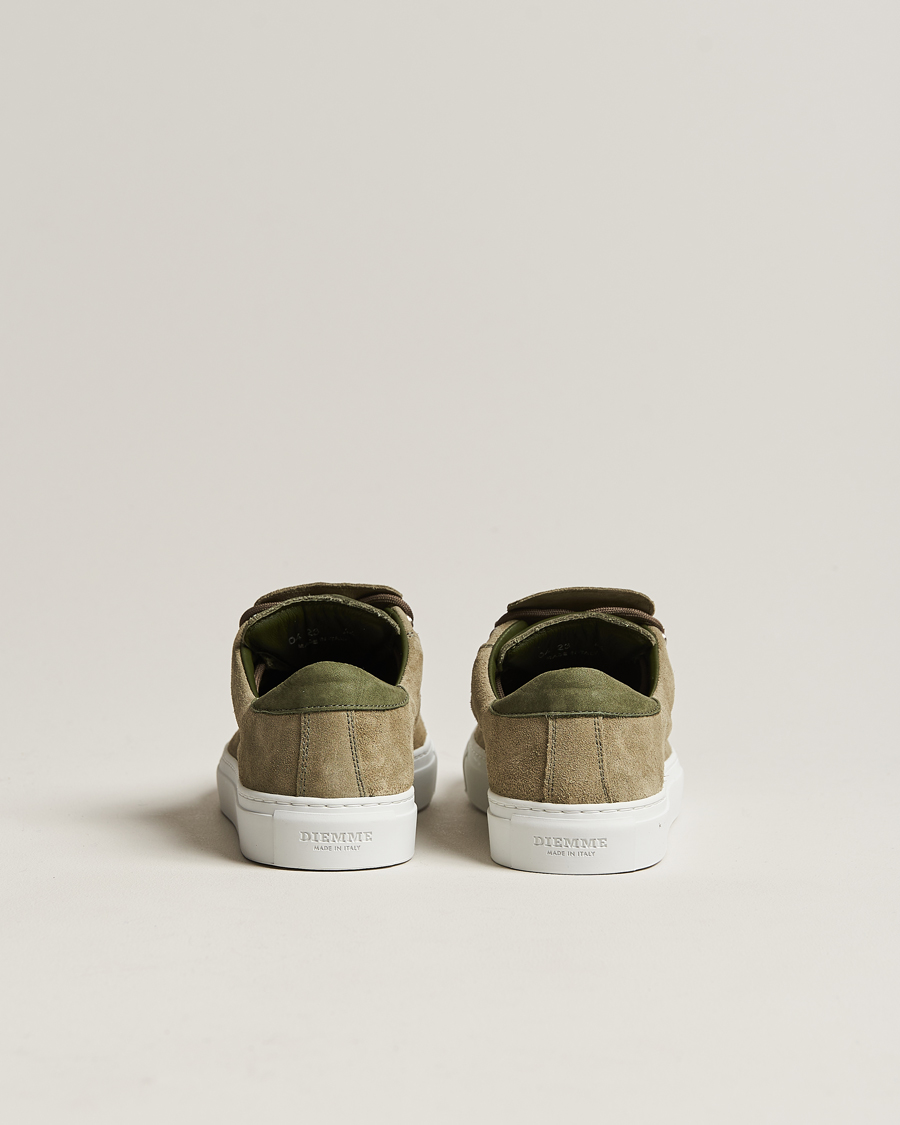 Herren | Diemme Marostica Low Sneaker Olive Suede | Diemme | Marostica Low Sneaker Olive Suede