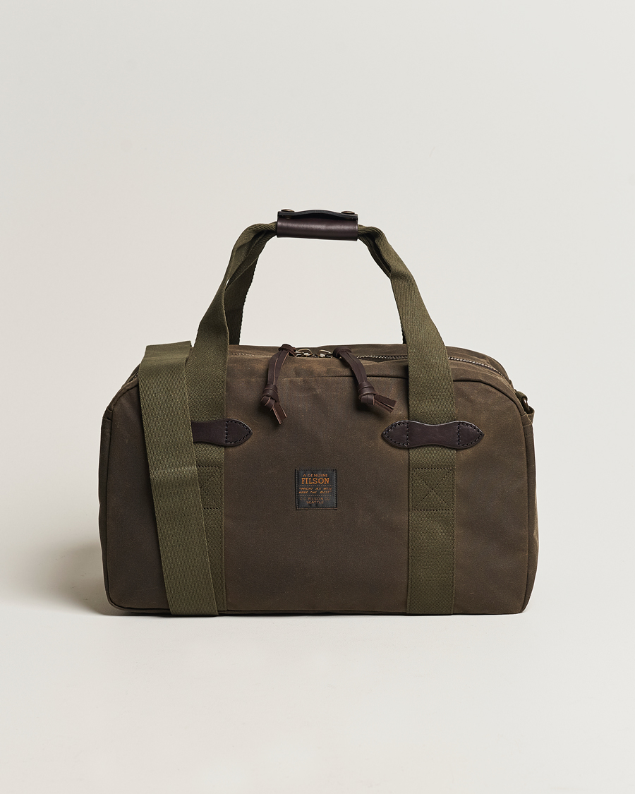 Herren | Filson Tin Cloth Small Duffle Otter Green | Filson | Tin Cloth Small Duffle Otter Green