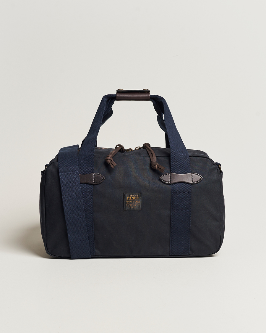 Herren | Filson Tin Cloth Small Duffle Bag Navy | Filson | Tin Cloth Small Duffle Bag Navy