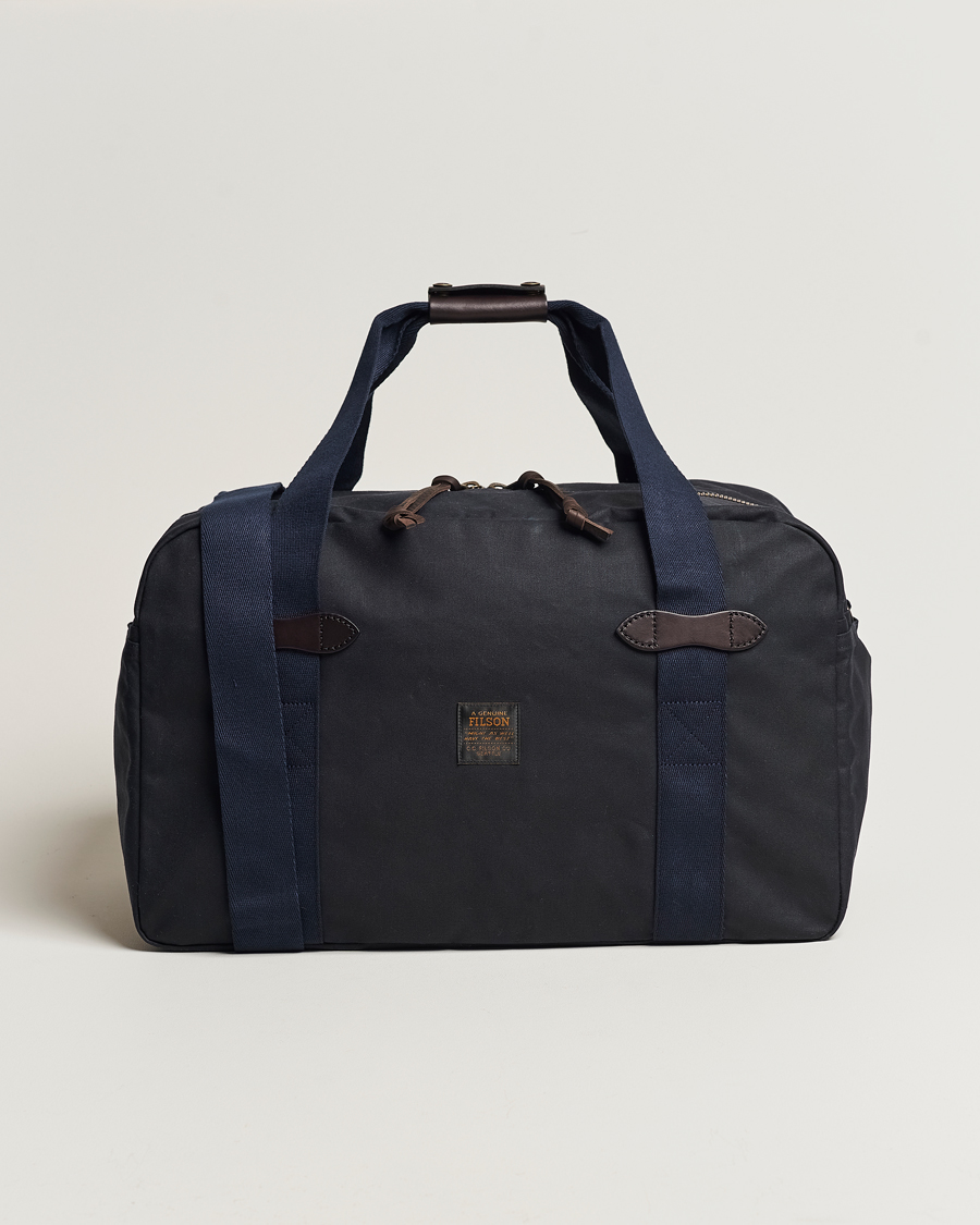 Herren | Filson Tin Cloth Medium Duffle Bag Navy | Filson | Tin Cloth Medium Duffle Bag Navy