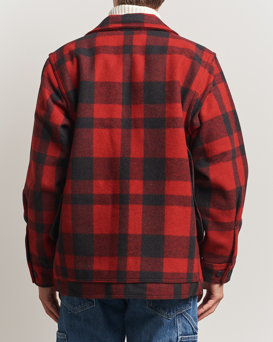 Herren | Jacken | Filson | Mackinaw Wool Cruiser Brick Red