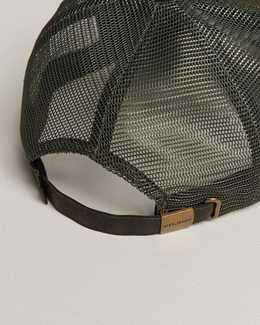 Herren | Filson Logger Mesh Cap Otter Green | Filson | Logger Mesh Cap Otter Green