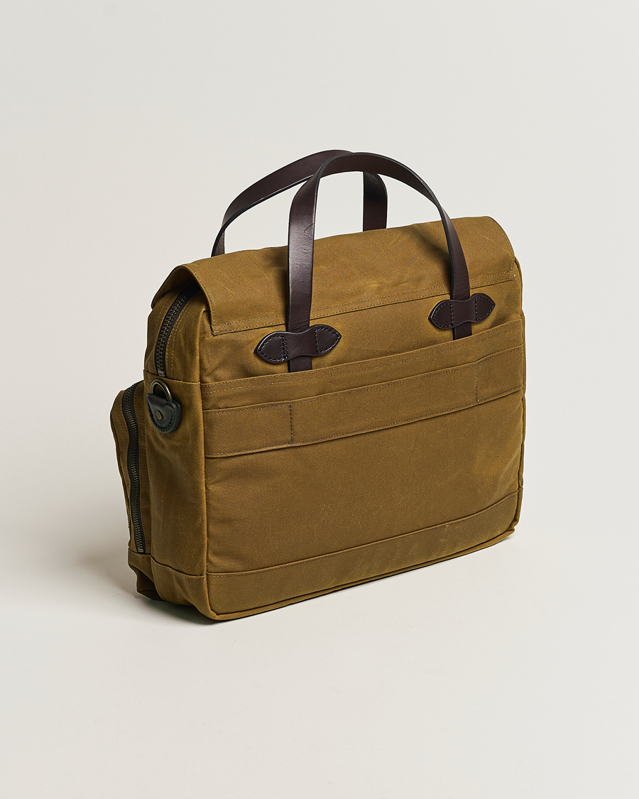 Herren | Filson 24-Hour Tin Briefcase Dark Tan | Filson | 24-Hour Tin Briefcase Dark Tan