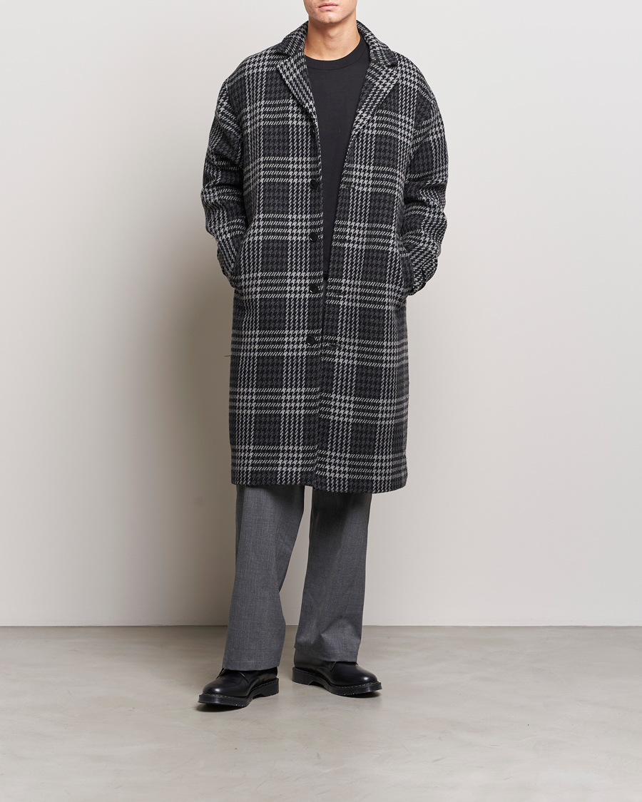 Herren | Jacken | Samsøe Samsøe | Samsøe & Samsøe Stefano Checked Coat Black