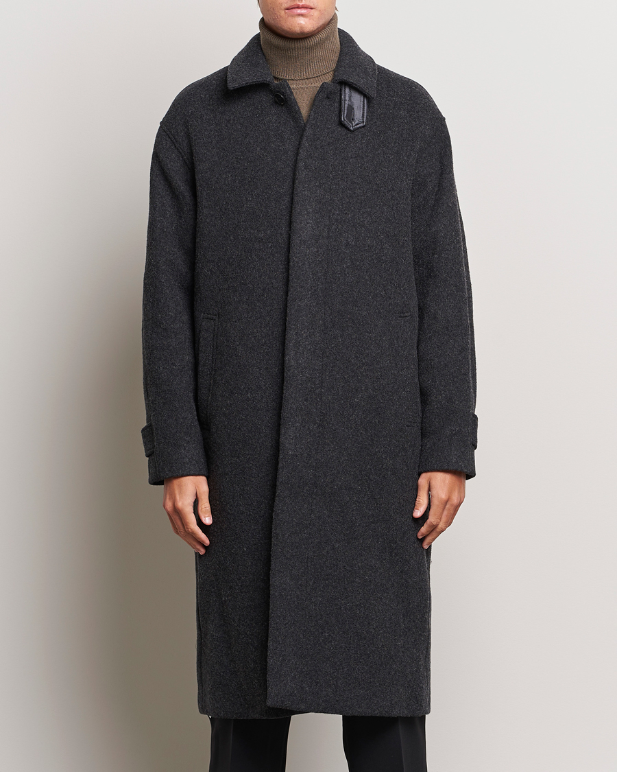 Herren | Jacken | Samsøe Samsøe | Samsøe & Samsøe Jacob Coat Black Melange