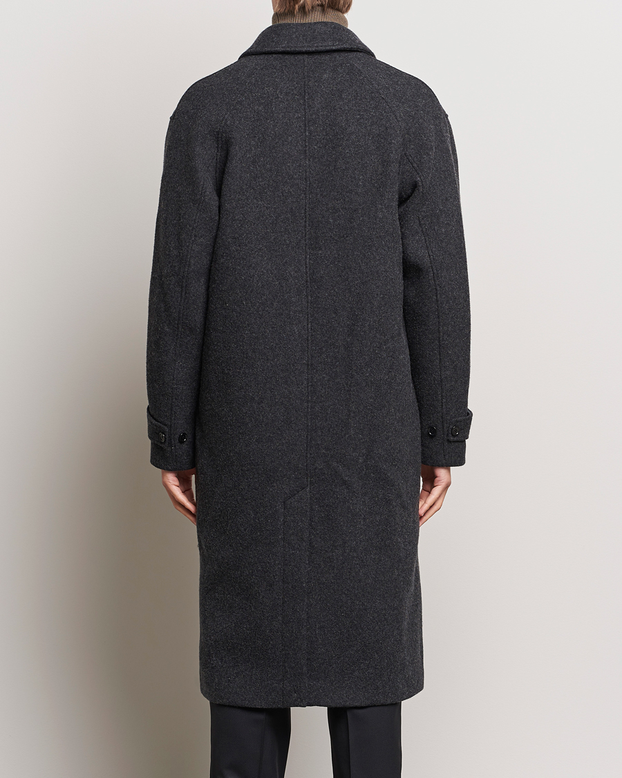 Herren | Jacken | Samsøe Samsøe | Samsøe & Samsøe Jacob Coat Black Melange