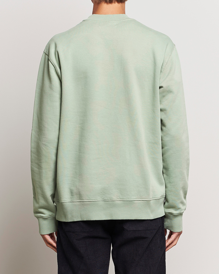 Herren | Pullover | Samsøe Samsøe | Samsøe & Samsøe Norsbro Crew Neck Sweatshirt Iceberg Green