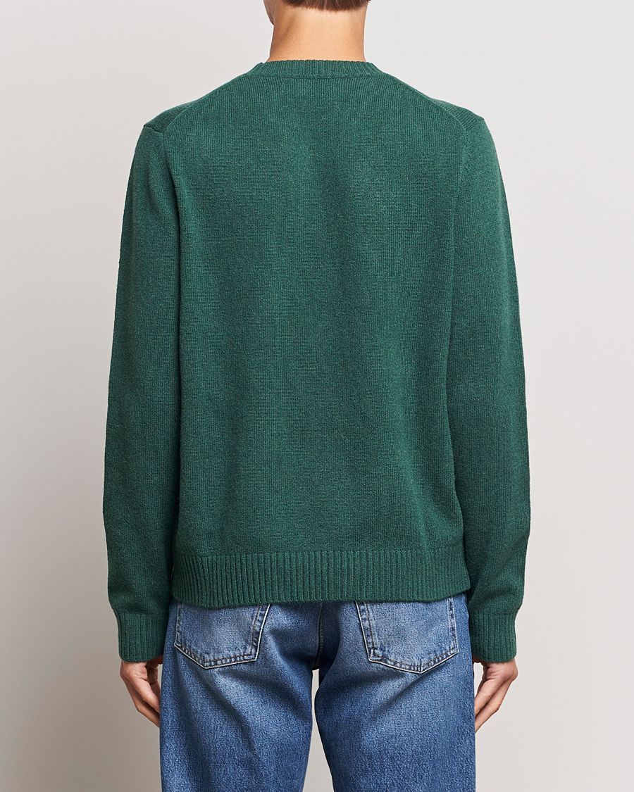 Herren | Pullover | Samsøe Samsøe | Samsøe & Samsøe Syllie Wool Crew Neck Garden Topiary