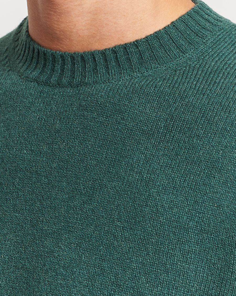 Herren | Pullover | Samsøe Samsøe | Samsøe & Samsøe Syllie Wool Crew Neck Garden Topiary