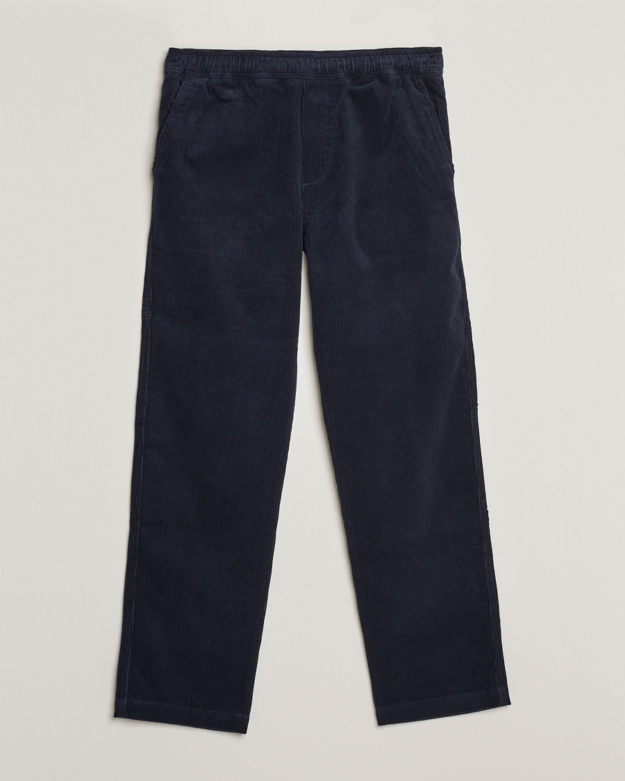 Herren | Hosen | Samsøe Samsøe | Samsøe & Samsøe Jabari Corduroy Trousers Salute Navy
