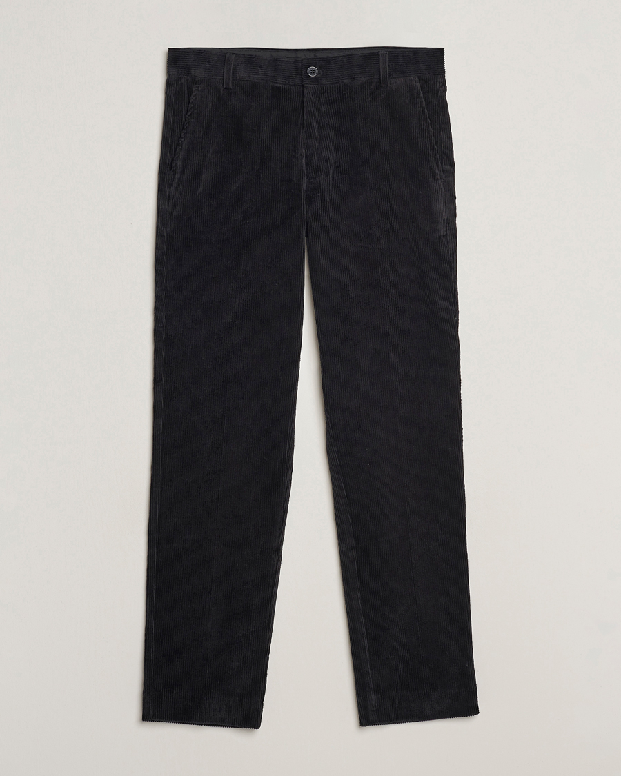 Herren | Hosen | Samsøe Samsøe | Samsøe & Samsøe Felix Corduroy Trousers Black