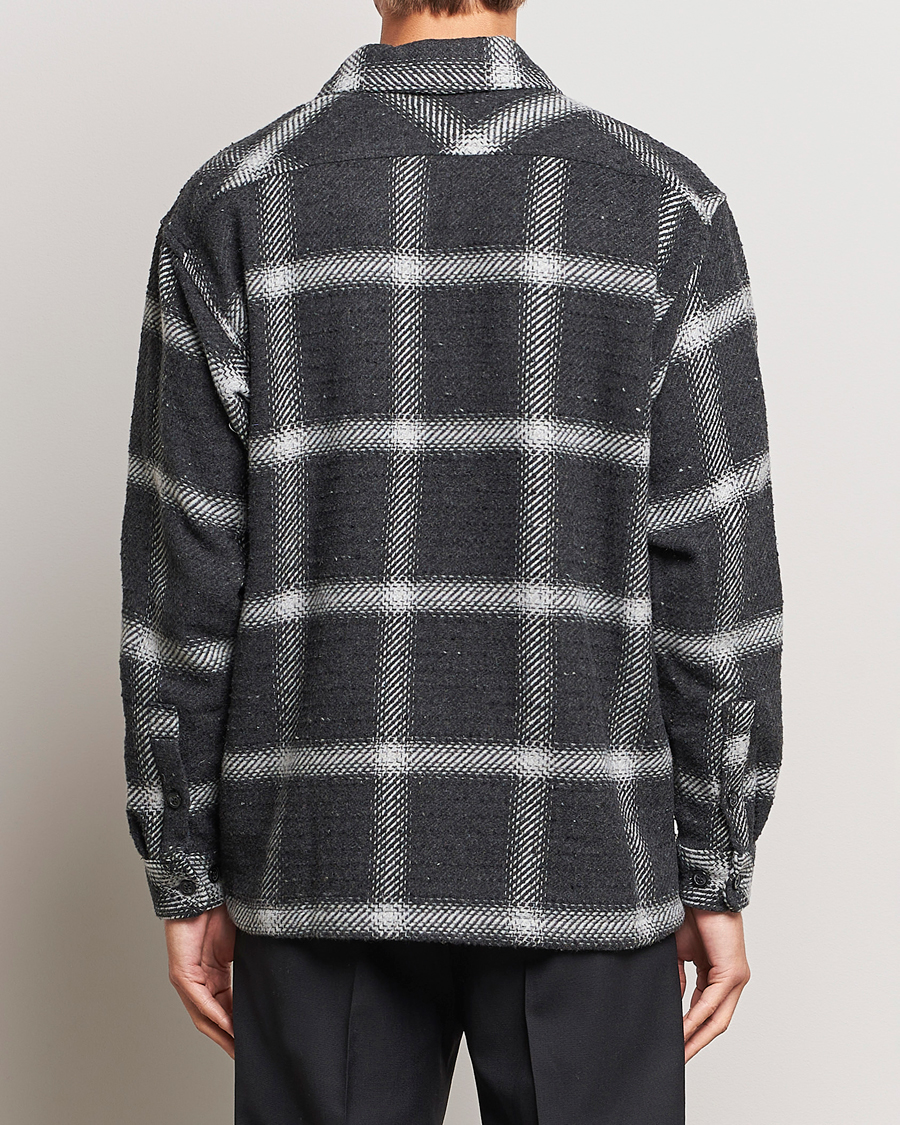 Herren | Hemden | Samsøe Samsøe | Samsøe & Samsøe Castor Checked Overshirt Black Multi