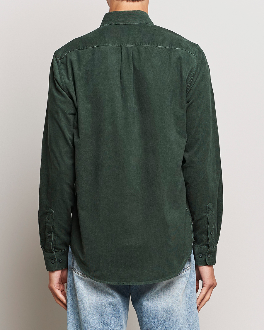 Herren | Hemden | Samsøe Samsøe | Samsøe & Samsøe Liam Baby Cord Shirt Garden Topiary