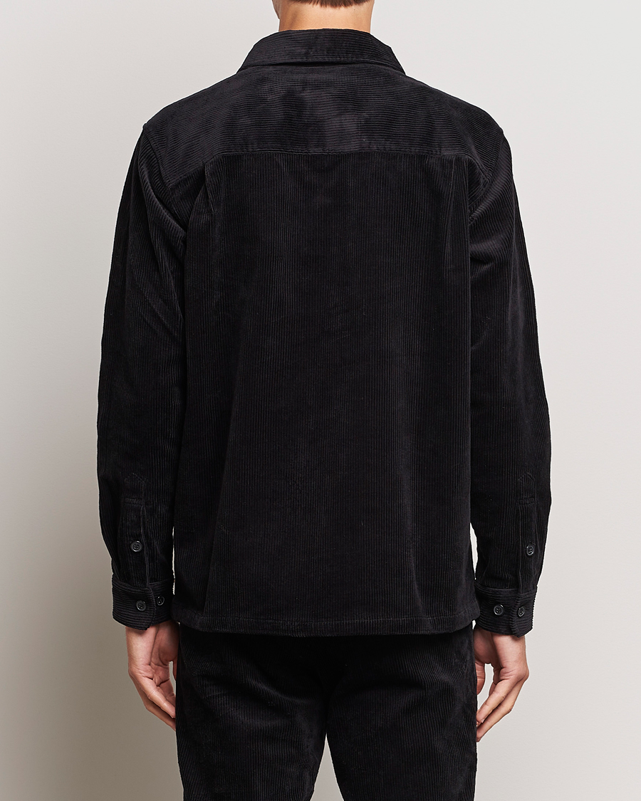 Herren | Hemden | Samsøe Samsøe | Samsøe & Samsøe Damon Corduroy Overshirt Black
