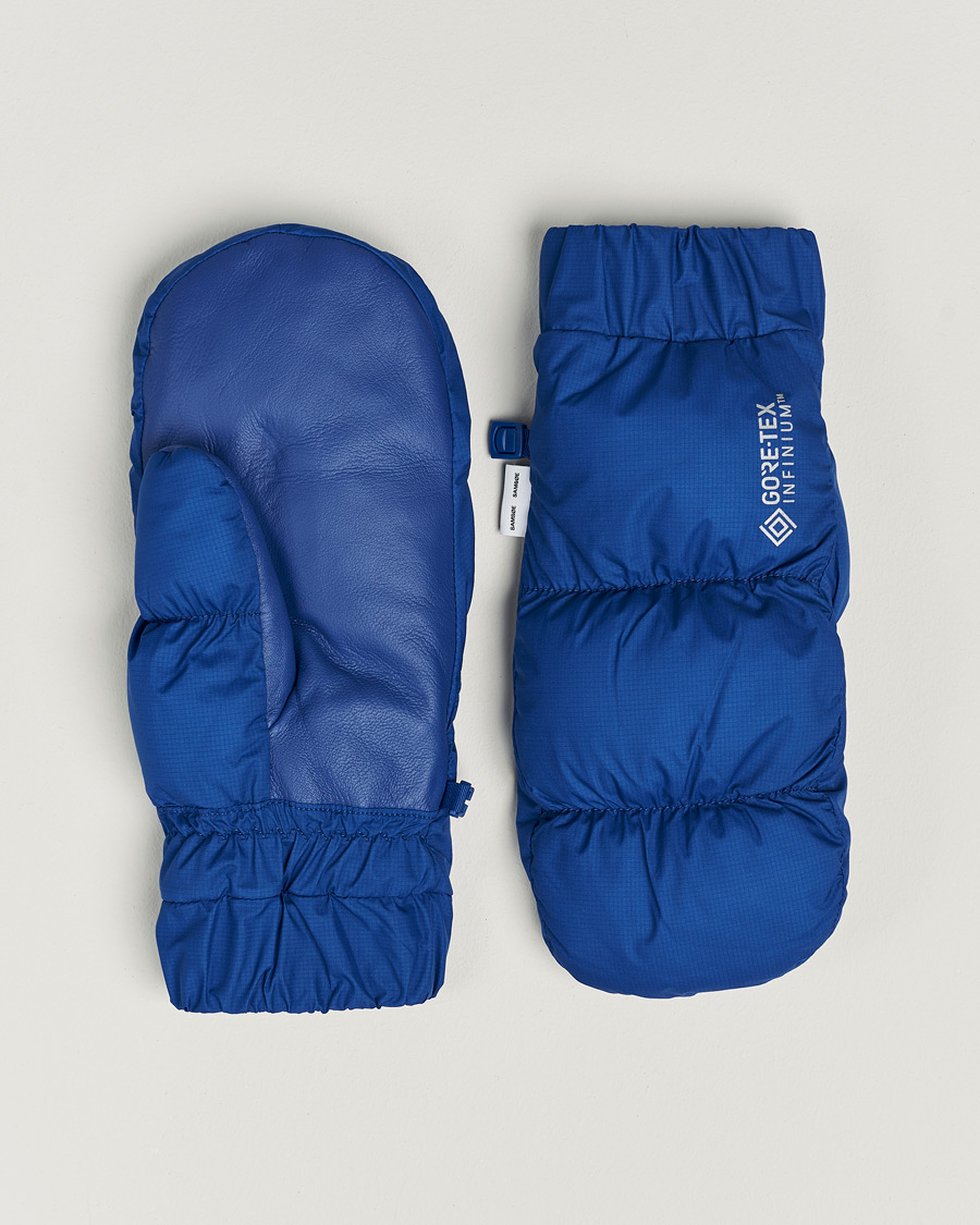 Herren | Samsøe & Samsøe Charly Gore-Tex Mittens Surf The Web Blue | Samsøe Samsøe | Samsøe & Samsøe Charly Gore-Tex Mittens Surf The Web Blue