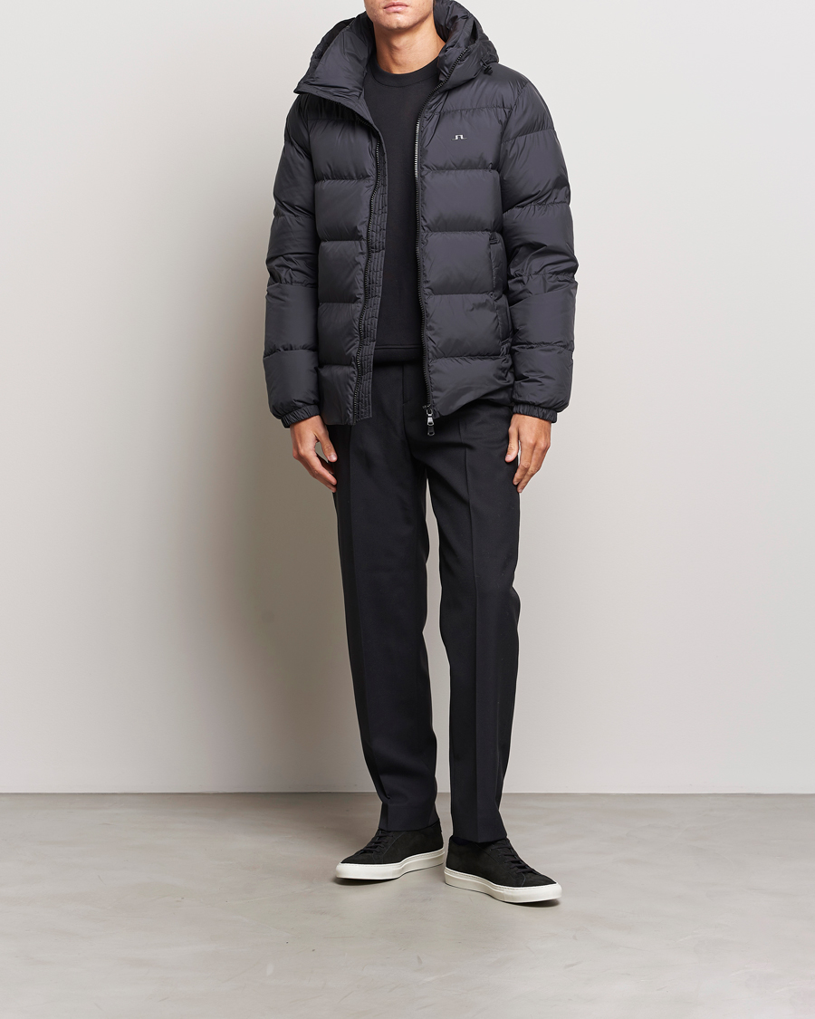Herren | Jacken | J.Lindeberg | Barrel Down Jacket Black