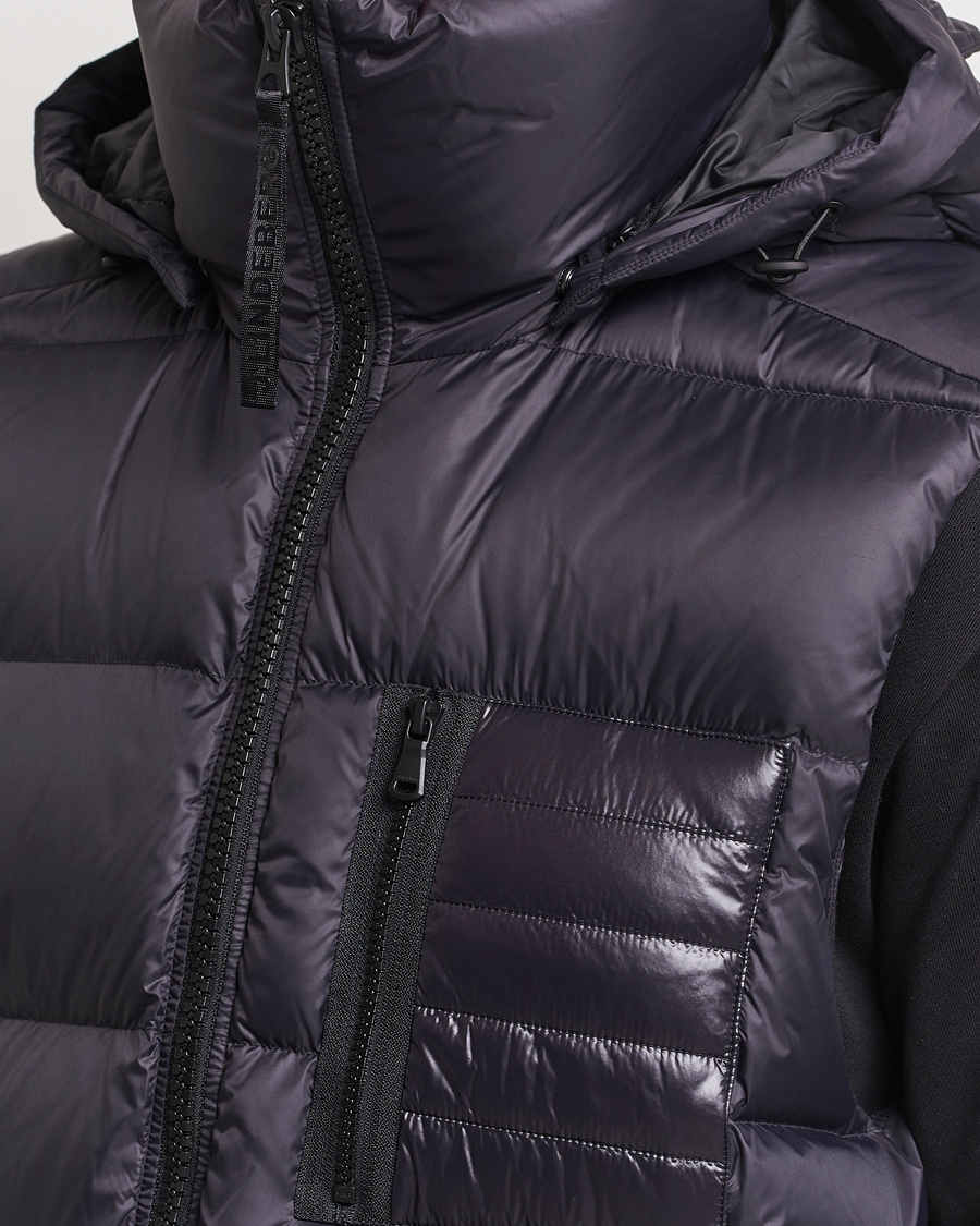 Herren | Jacken | J.Lindeberg | Duke Hoodded Down Vest Black