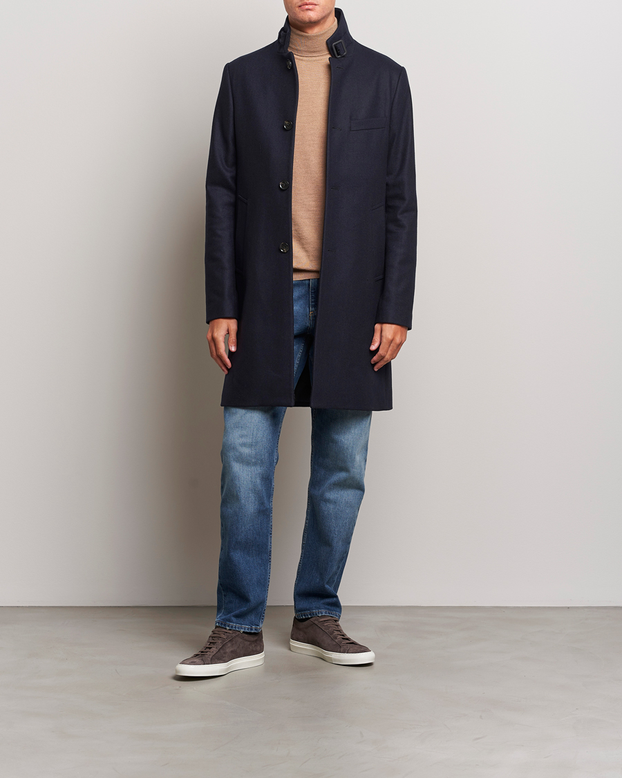 Herren | Jacken | J.Lindeberg | Holger Melton Coat Navy