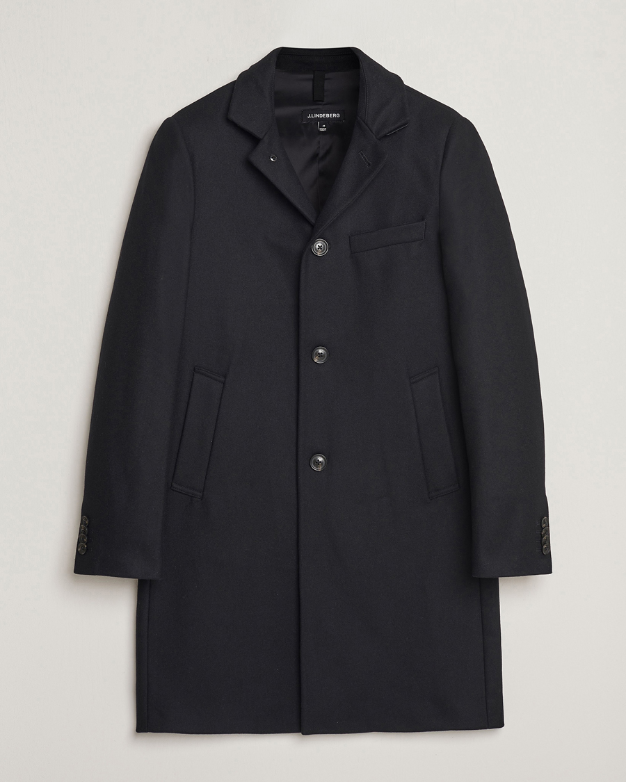 Herren | Jacken | J.Lindeberg | Holger Melton Coat Black