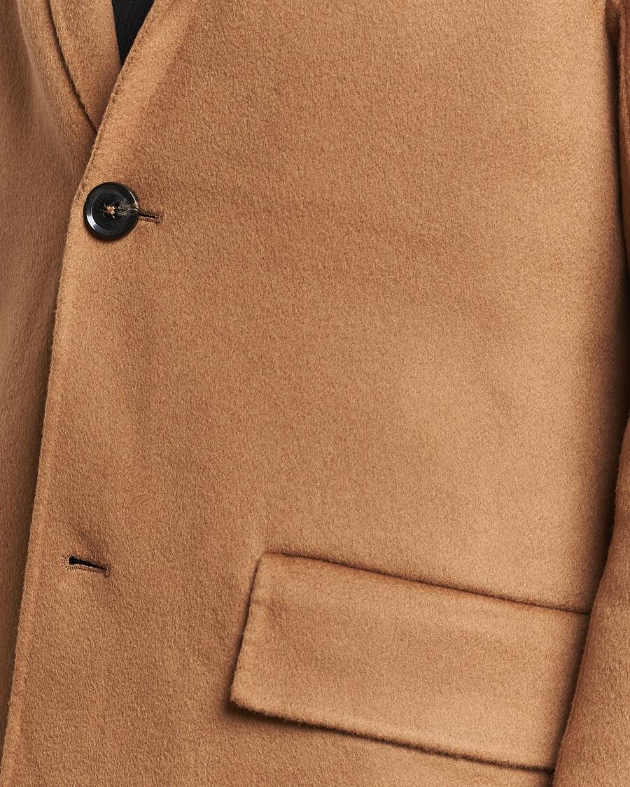 Herren | Jacken | J.Lindeberg | Diego Unlined Wool/Cashmere Coat Chipmunk