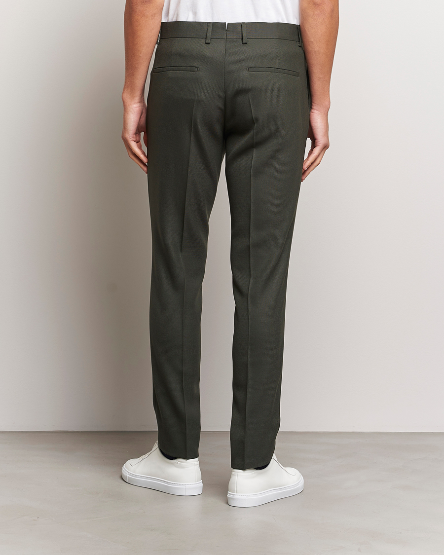 Herren | Hosen | J.Lindeberg | Grant Active Hopsack Pants Forest Green
