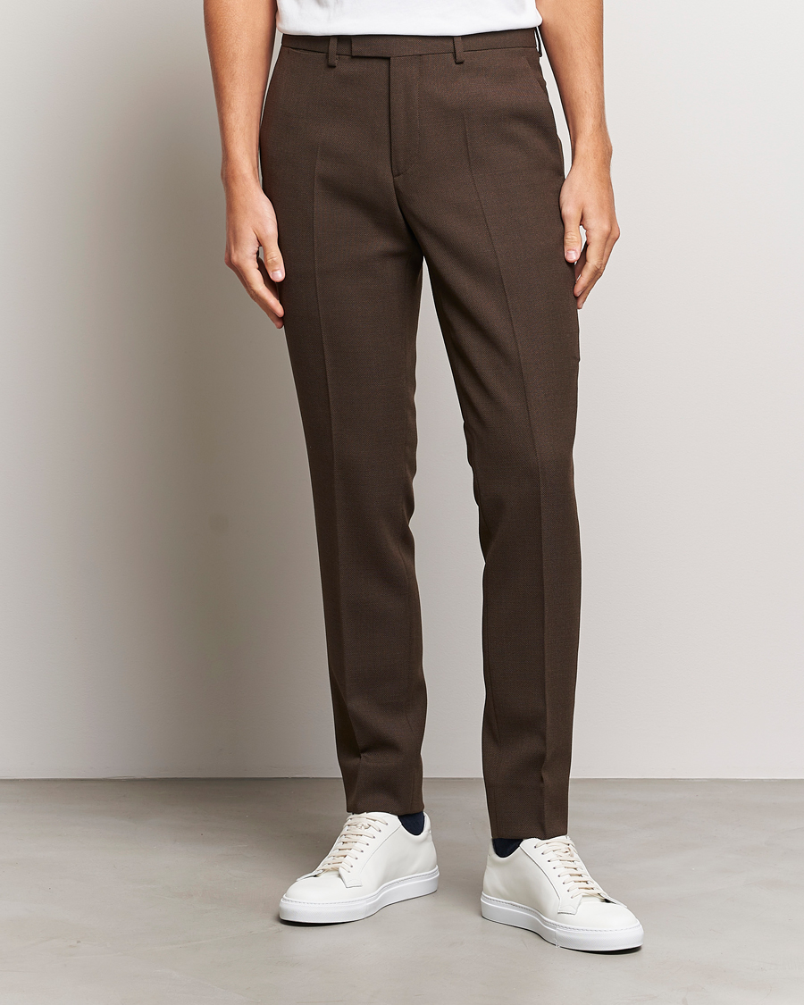 Herren | Hosen | J.Lindeberg | Grant Active Hopsack Pants Delicioso