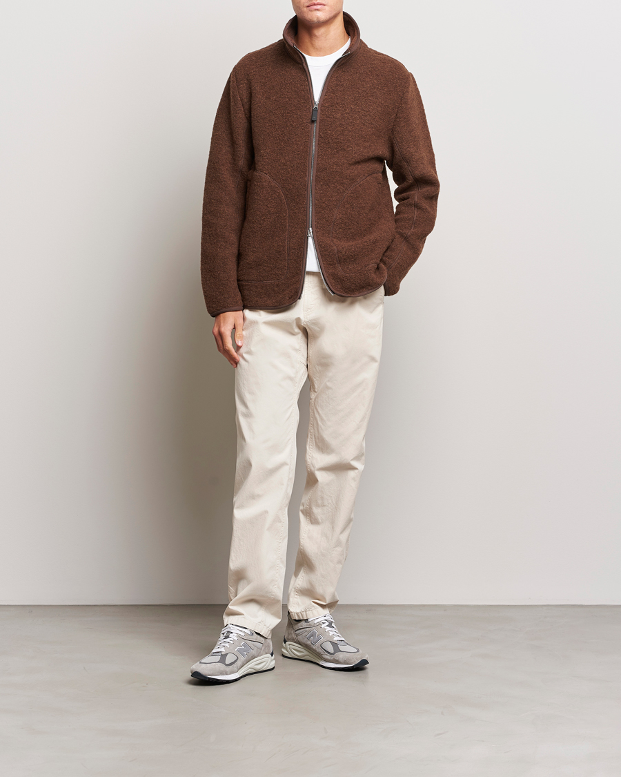 Herren | Pullover | J.Lindeberg | Dustin Wool Fleece Jacket Delicioso