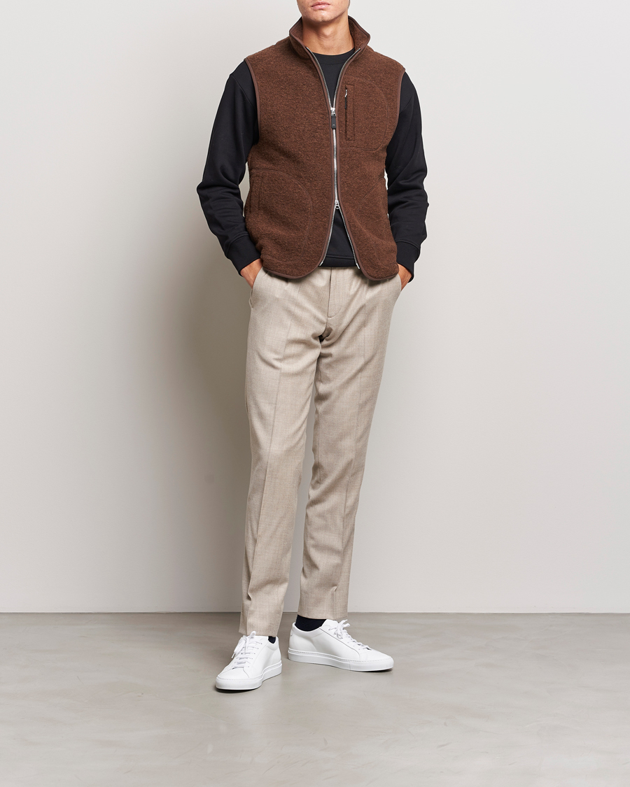 Herren | Pullover | J.Lindeberg | Duncan Wool Fleece Vest Delicioso