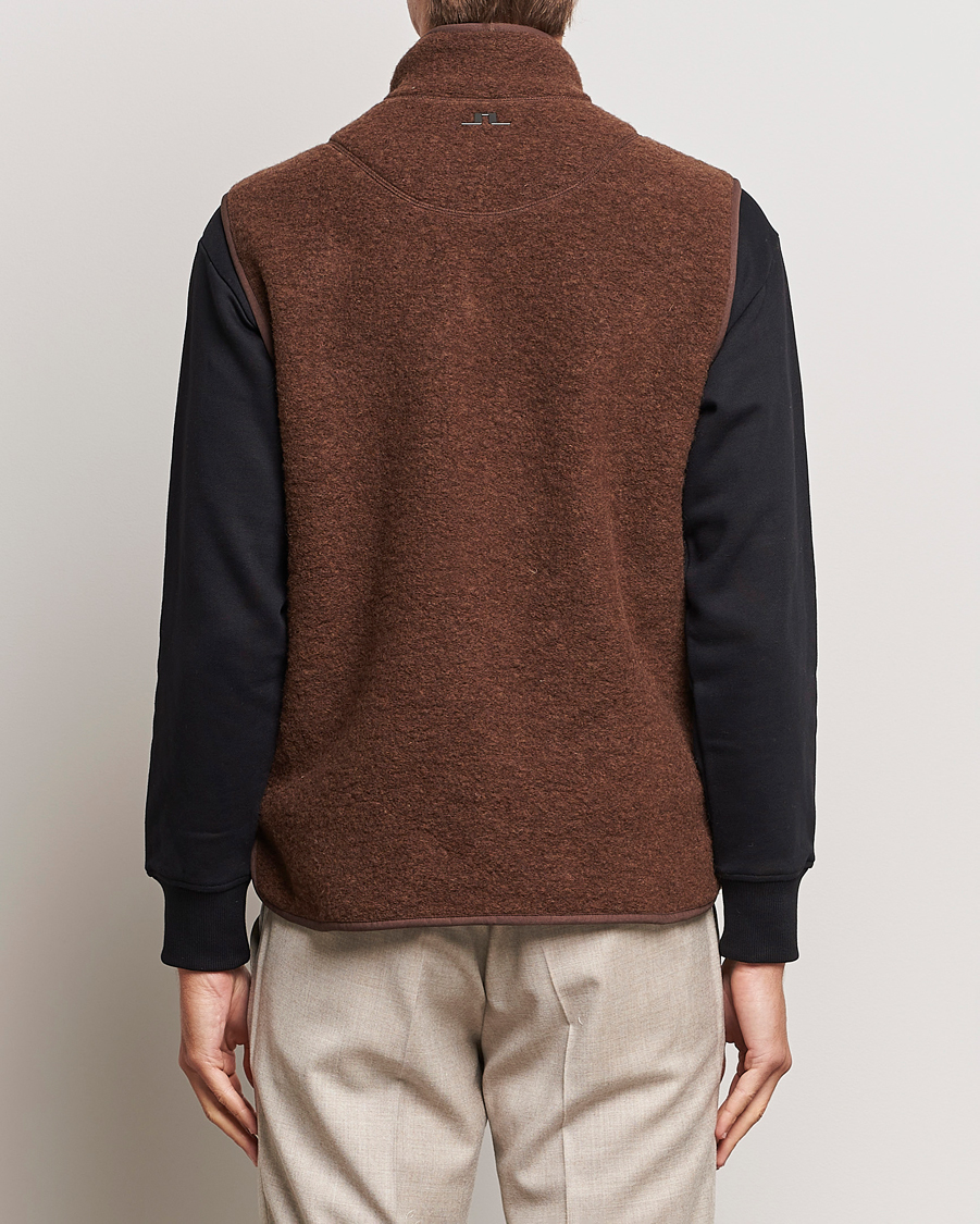 Herren | Pullover | J.Lindeberg | Duncan Wool Fleece Vest Delicioso